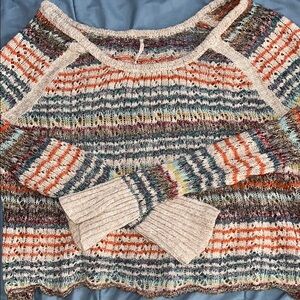 Free People Knit Violet Harmon Sweater